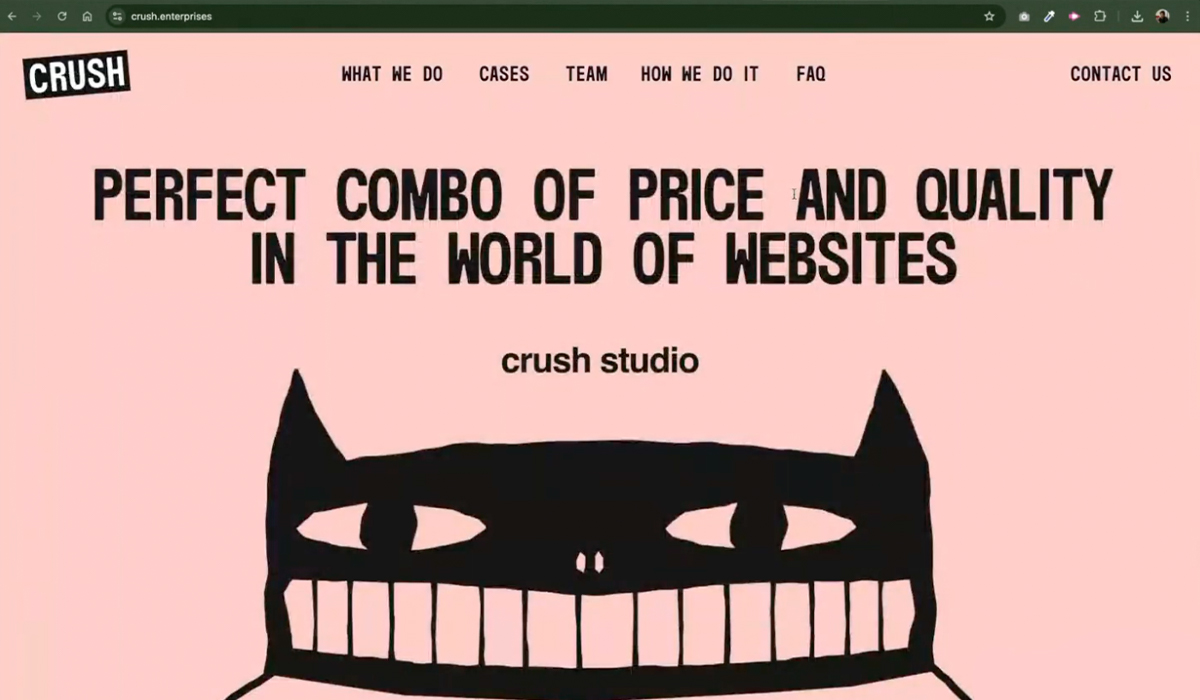 Crush Studio & Kidults / Club de Diseño Web / 21 de noviembre.
